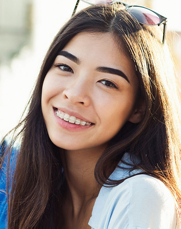 clear braces